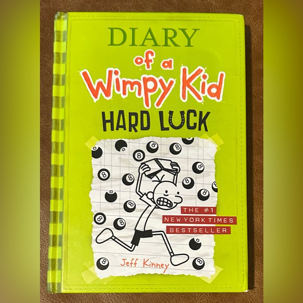 Diary of a Wimpy Kid Hard Luck Hardcover Book